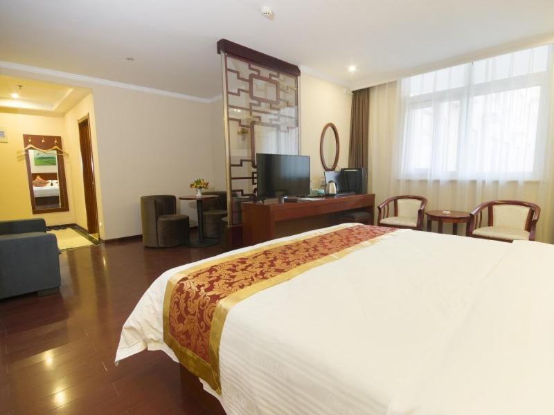 Greentree Inn Henan Anyang Shuguang Road Shuguang New Community Business Hotel Buitenkant foto