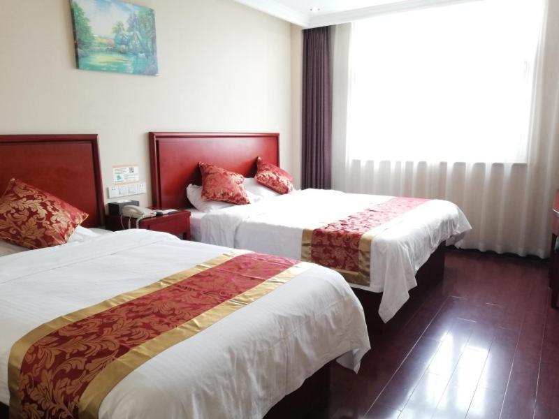 Greentree Inn Henan Anyang Shuguang Road Shuguang New Community Business Hotel Buitenkant foto