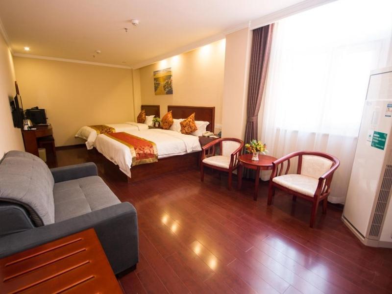 Greentree Inn Henan Anyang Shuguang Road Shuguang New Community Business Hotel Buitenkant foto
