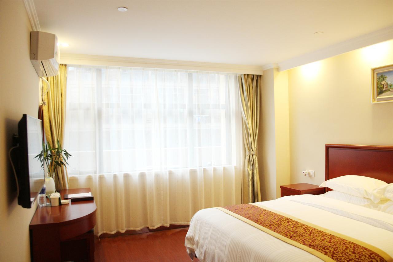 Greentree Inn Henan Anyang Shuguang Road Shuguang New Community Business Hotel Buitenkant foto