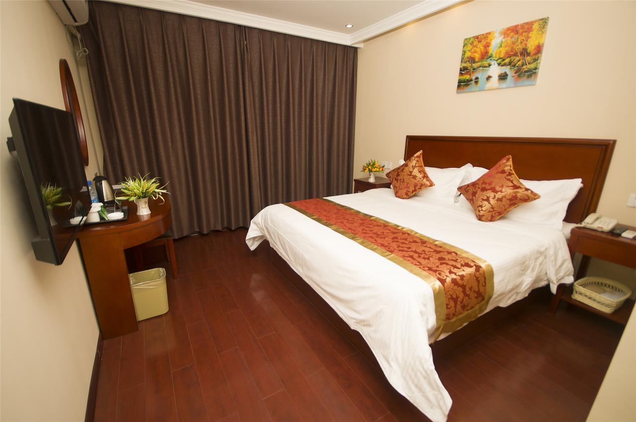 Greentree Inn Henan Anyang Shuguang Road Shuguang New Community Business Hotel Buitenkant foto