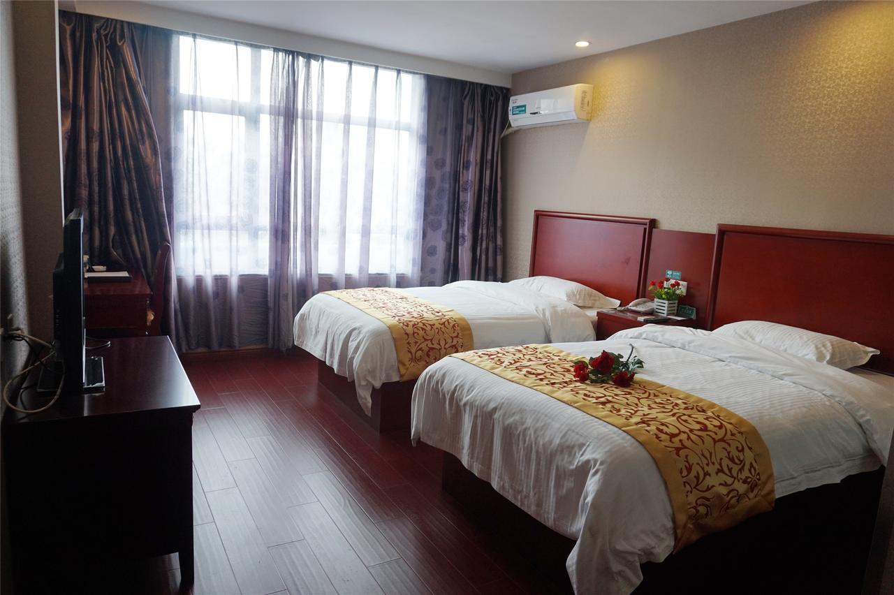Greentree Inn Henan Anyang Shuguang Road Shuguang New Community Business Hotel Buitenkant foto