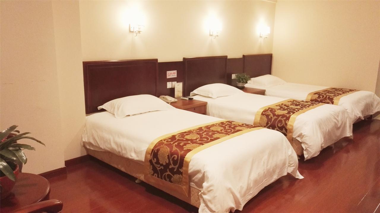 Greentree Inn Henan Anyang Shuguang Road Shuguang New Community Business Hotel Buitenkant foto