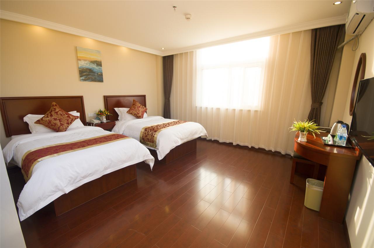 Greentree Inn Henan Anyang Shuguang Road Shuguang New Community Business Hotel Buitenkant foto